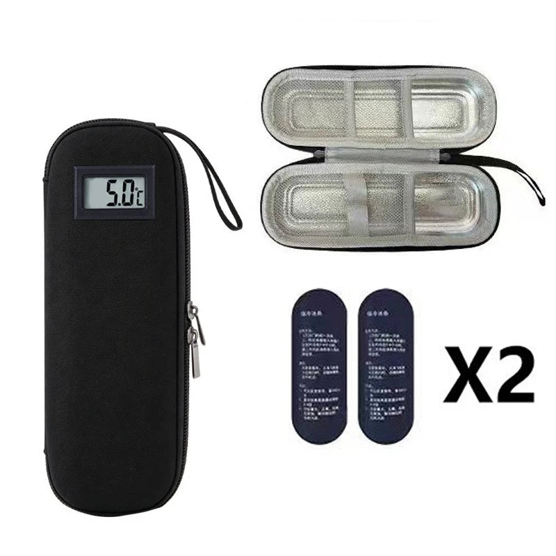 Peptide/Insulin Cooler Travel Case