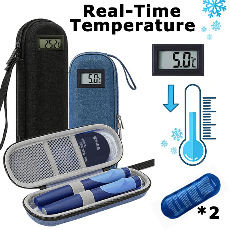 Peptide/Insulin Cooler Travel Case
