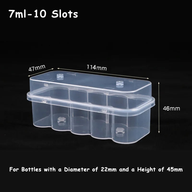 3/5/7/10ml Stackable Peptide Storage Case